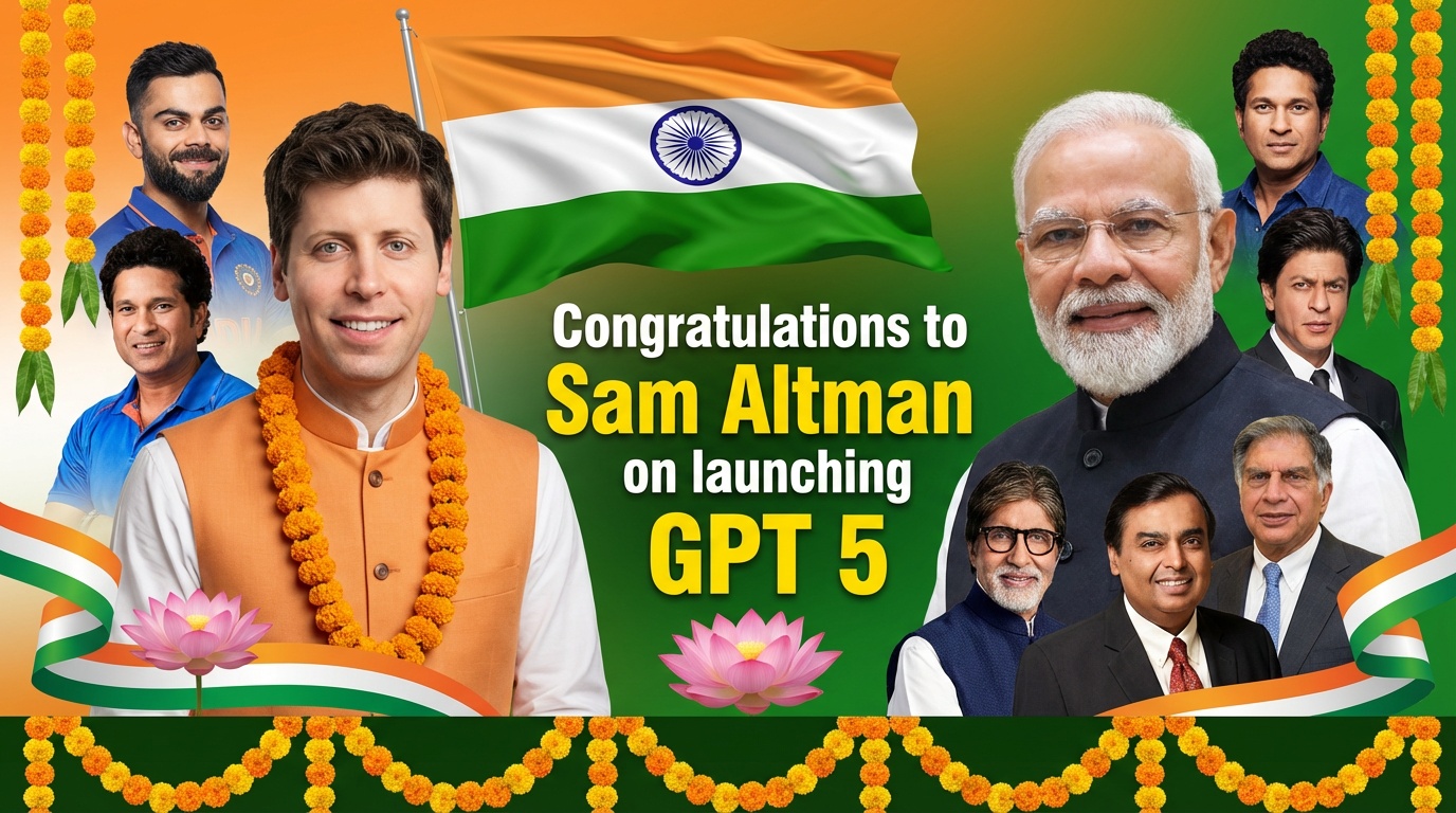 Indian Political Billboard Generator Example